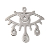 Non-Tarnish 201 Stainless Steel Pendants LS-STAS-B049-03P-1