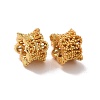 Eco-friendly Brass European Beads KK-D079-09G-1