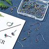 32Pcs 4 Styles Stainless Steel French Earring Hooks & Leverback Earring Findings & Ball Stud Earring Post & Earring Hooks Findings Kits STAS-FS0001-62-8