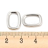 Non-Tarnish 304 Stainless Steel Linking Rings STAS-I202-09P-3