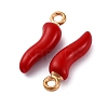 Handmade Alloy Enamel Pendants FIND-G087-01C-01-2