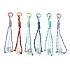 6Pcs Polyester & Spandex Parachute Cord Pendant Decorations HJEW-JM03794-2