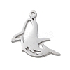 Non-Tarnish 304 Stainless Steel Charms STAS-S138-01P-01-1
