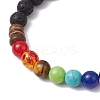 Natural Gemstone Beaded Bracelets for Women BJEW-JB11475-3
