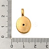 Golden Plated 304 Stainless Steel Rhinestone Pendants LS-STAS-Q253-01G-01-3