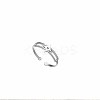DIY fashionable 304 Stainless Steel ring with non fading color PQ6554-6-1