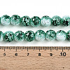 Transparent Baking Paint Glass Beads Strands DGLA-N009-10mm-06-5