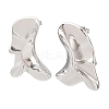 304 Stainless Steel Nuggets Stud Earrings EJEW-K268-77P-4
