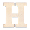 Letter Unfinished Wood Blank Cutouts LS-DIY-ZX040-01H-1