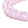 Imitation Jade Glass Beads Stands X-EGLA-A035-J6mm-B02-4