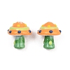 Handmade Lampwork Enamel Beads LAMP-B055-02C-1