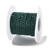 Iron Rhinestone Glass Cup Chain CH-U001-01Q-1