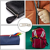 Nylon Closed-end Zipper and Zinc Alloy Zipper Sliders Zipper Head DIY-BC0011-65-8