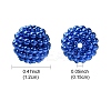 Imitation Pearl Acrylic Beads OACR-FS0001-45E-6