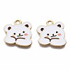 Alloy Enamel Pendants ENAM-T011-109A-NR-2