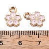 Alloy Enamel Charms ENAM-S022-01G-3
