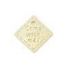 Rack Plating Alloy Pendants PALLOY-S038-04A-G-1