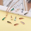 Faceted Glass Pendants GLAA-T010-004-5