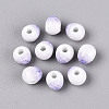 Handmade Crackle Porcelain Beads PORC-Q008-06B-04-1