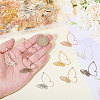 120Pcs 6 Colors Tibetan Style Alloy Pendants FIND-CA0009-24-3
