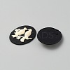 Opaque Resin Decoden Cabochons LS-RESI-WH0034-51B-2