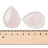 Natural Rose Quartz Pendants G-L614-D01-3