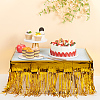 Plastic Foil Fringe Curtains DIY-WH0028-106C-4