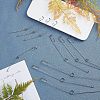 60Pcs 3 Styles 304 Stainless Steel Hook Trigger AJEW-FH0001-41-4
