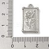 Anti-Tarnish 304 Stainless Steel Pendants STAS-Q334-26P-3