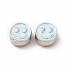 Rack Plating Alloy Enamel Beads FIND-G051-01P-3