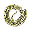 Baking Paint Glass Beads Strands DGLA-N003-4mm-A04-2