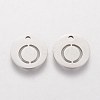 Non-Tarnish 201 Stainless Steel Charms LS-STAS-Q201-T051-O-2