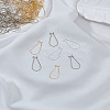 Iron Hoop Earring Findings IFIN-LP0001-18B-1