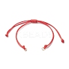 2Pcs Braided Waxed Polyester Cord AJEW-JB01152-01-2