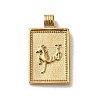 304 Stainless Steel Pendants STAS-L022-306G-08-1