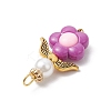 Angel Acrylic Pendants PALLOY-JF03966-02-5
