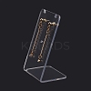 Acrylic Earring Stands Displays X-EDIS-F005-02-1