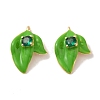 Brass Enamel Pendants X-KK-S368-06G-1