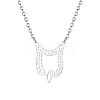 Stainless Steel Irregular Pendant Necklace for Women TH5959-2-1
