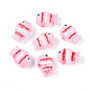 Transparent Glass and Enamel Beads Strands GLAA-T034-01A-2