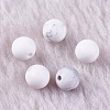 Natural Howlite Beads G-K275-30-6mm-1