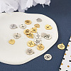 20Pcs 10 Style 304 Stainless Steel Pendants STAS-PJ0001-42-6