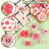 60Pcs Cloth Flower DIY-SP0005-73E-3