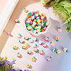 Handmade Polymer Clay Beads CLAY-TAC0015-04-5