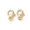 Brass Lobster Claw Clasps KK-H083-19G-1