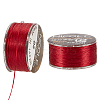 Nylon Beading Thread NWIR-WH0005-10I-1