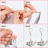 60Pcs 304 Stainless Steel Leverback Earring Findings STAS-SP0001-21P-6