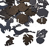 32Pcs 8 Styles Acrylic Wine Glass Charms OACR-TA0003-96-3