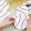 8 Bags Paper Baseball Hanging Banner AJEW-FH0006-97-3