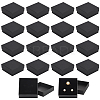 Square Kraft Paper Necklace Earring Storage Gift Boxes CON-WH0095-88A-1